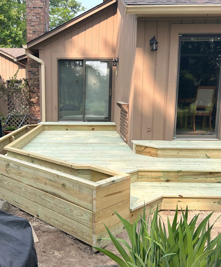 Hurn-after-edit Home addition after build