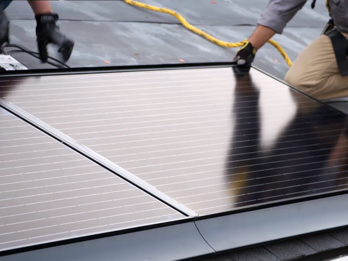 Energy efficient home upgrades like solar panels