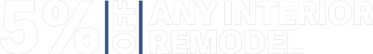 Discount on interior remodeling services